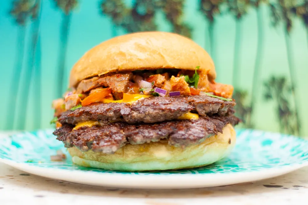 Al Pastor Burger burger special at Zephyr Burgers