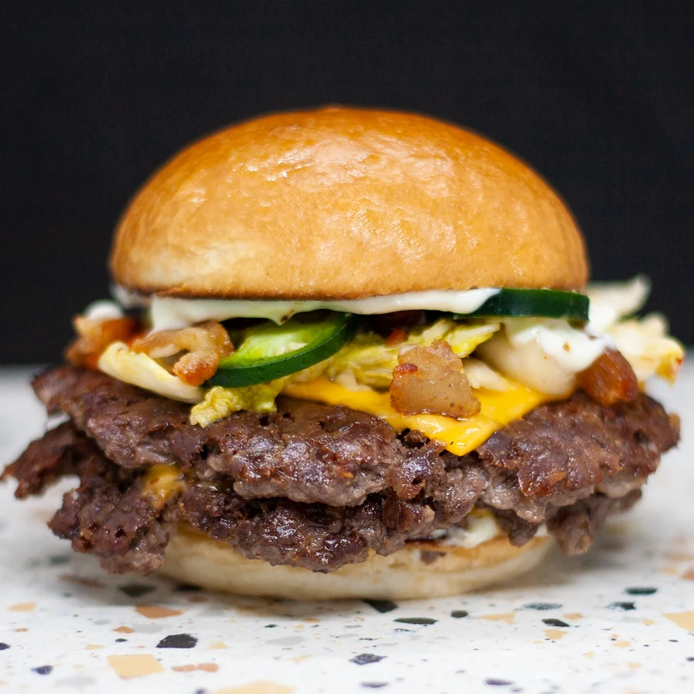 Minerva Cafe × Zephyr Burgers: Cheeseburger burger special at Zephyr Burgers