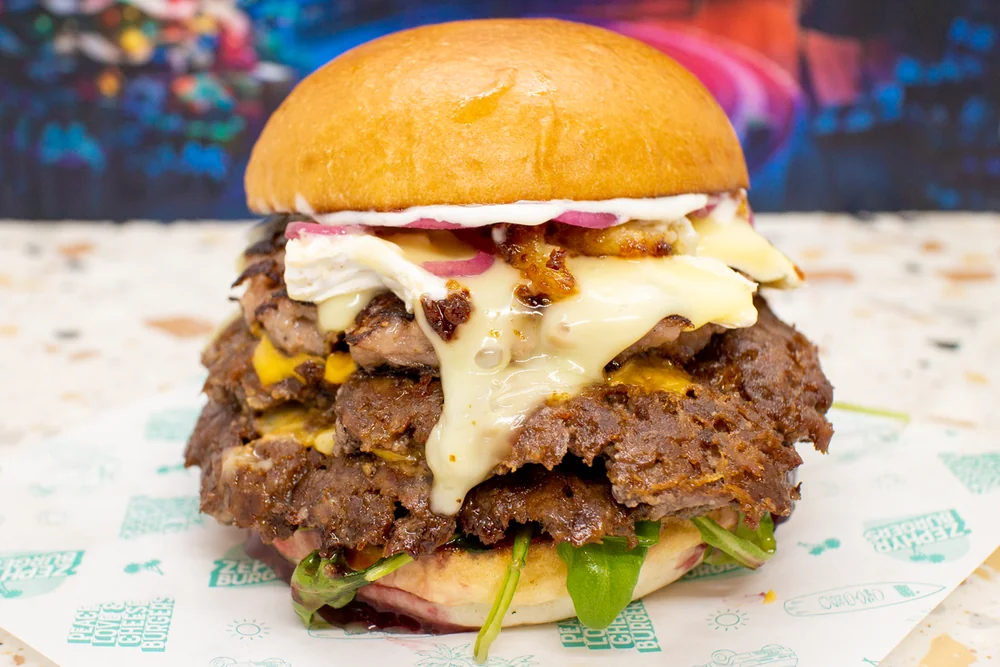 Christmas Burger 2023: Aged Beef burger special at Zephyr Burgers